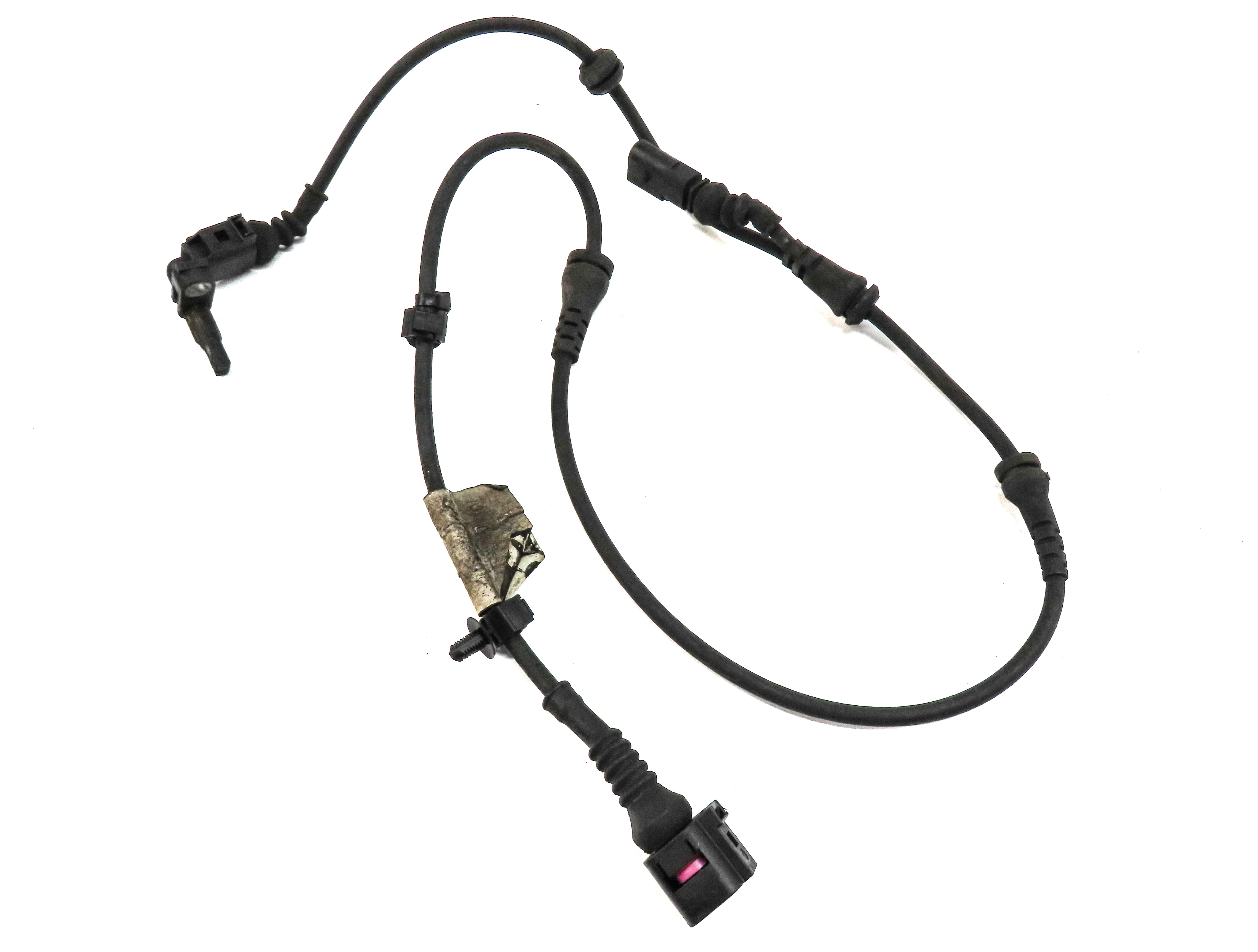 15 AUDI Q7 PRESTIGE (4L) FRONT RIGHT PASSENGER ABS WHEEL SPEED SENSOR w/ HARNESS — exact item pictured